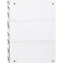 Oxford Block, 80 Blatt, liniert, mit Rand