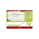 Brunnen Schreibheft A5, 32 Seiten, 1q, grün, liniert