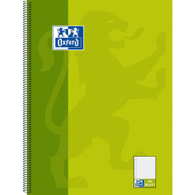 Oxford Block, 80 Blatt, A4, liniert, mit Rand