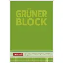 Brunnen der Grüne Block, A4, 50 Blatt, kariert, ohne Rand