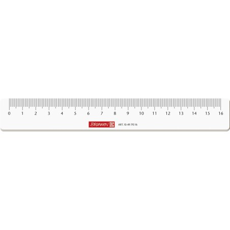 [104977016] Brunnen Lineal 16 cm, glasklar