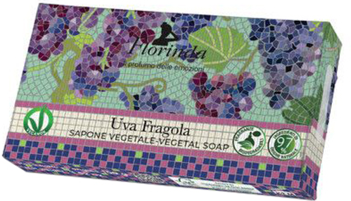 Florinda Seife Mosaik "Erdbeertraube"