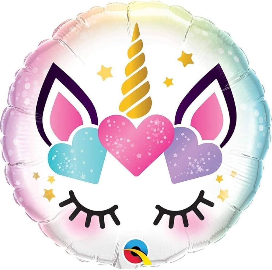 Folienballon Unicorn Eye 