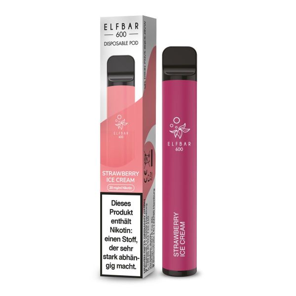 Elfbar 600 Strawberry Ice Cream