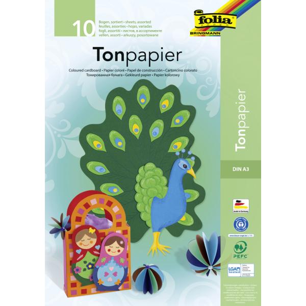 Tonpapierblock