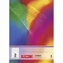 Brunnen Schulheft A5 9, 16 Blatt, liniert mit Rand