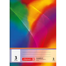 [104530302] Brunnen Schulheft A5 3, 32 Blatt, liniert