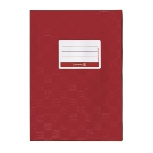 [104052429] Brunnen Heftumschlag A4 weinrot