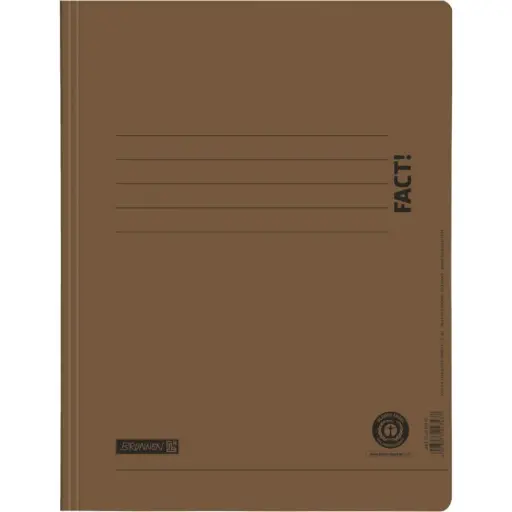 [102010470] Brunnen Schnellhefter A4 braun