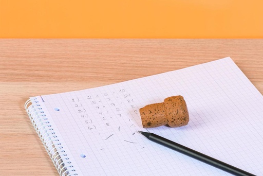 [102741001] Brunnen Radierer Korkenzieher