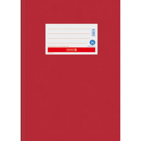 [104055424] Brunnen Heftumschlag Papier A4, hochrot