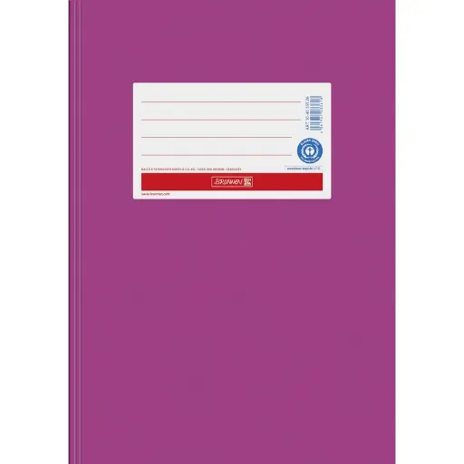 [104055526] Brunnen Heftumschlag Papier A5, pink