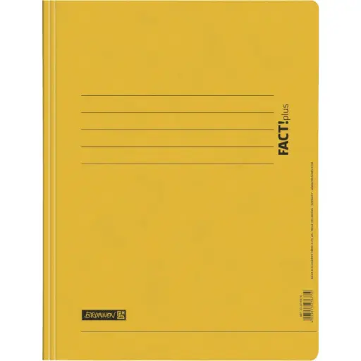 [102010610] Brunnen Schnellhefter FACT A4 gelb