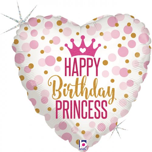 Happy Birthday Princess Balloon 