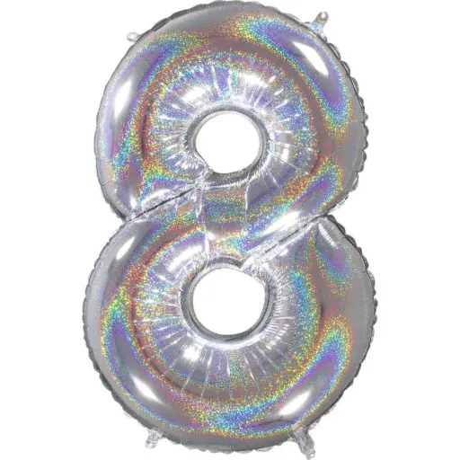 Glitter Holo 8 Balloon 66 cm