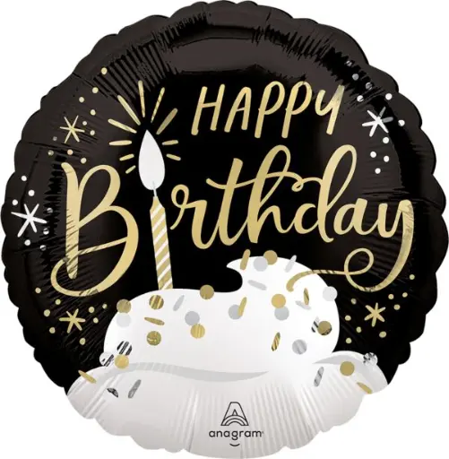 Folienballon Birthday Surprise
