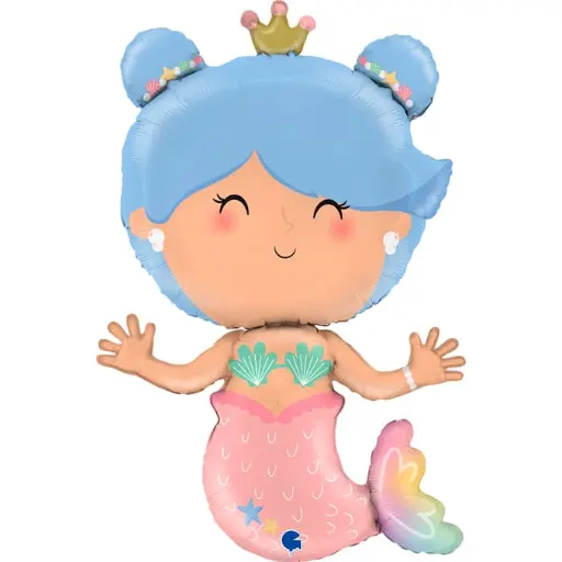 Folienballon Mermaid