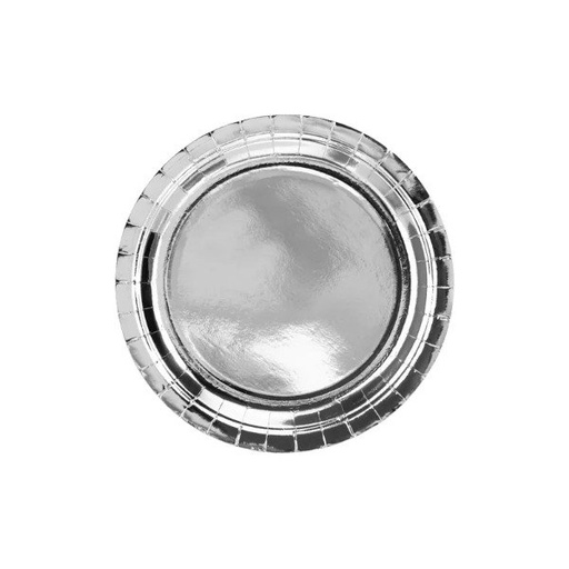 Partyteller Silber