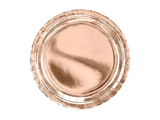 Partyteller Rosegold